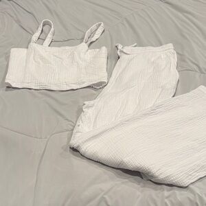 Z Supply White Women's 2 piece Set Size M